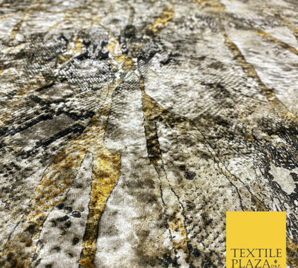 Various Floral Ornate Leopard Flowers Printed Soft Stretch Velvet Dress Fabric 2