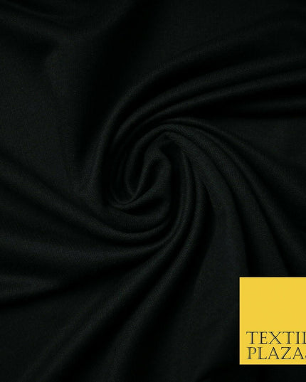 Plain Loop Back Cotton Blend Dress Sweatshirt Fabric Knit Material 61"