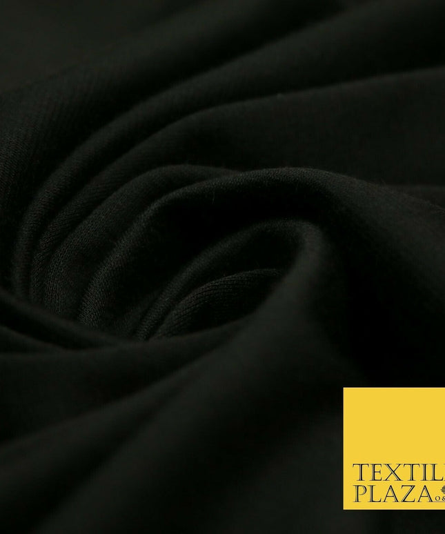 Luxury Plain Stretch Ponti Ponte Roma Jersey Fabric 58" Dress Skirt Knit Craft
