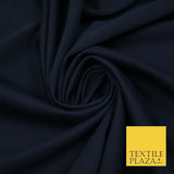 Luxury Plain Stretch Ponti Ponte Roma Jersey Fabric 58" Dress Skirt Knit Craft