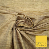 Luxury Tweed Weave Textured Slubbed Dupion 100% PURE SILK Fabric 3 COLOURS 49"