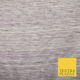 Luxury Tweed Weave Textured Slubbed Dupion 100% PURE SILK Fabric 3 COLOURS 49"