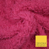 Stone Pink Mint Premium Soft Furry Shaggy Fur Fleece Fabric Material Sherpa 60"