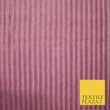 Premium Super Soft Ribbed Line Striped Cuddle Fleece Fabric Blankets Dress Craft