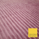 Premium Super Soft Ribbed Line Striped Cuddle Fleece Fabric Blankets Dress Craft