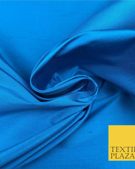 OVER 10 COLOURS - Luxury Fine Weave 100% PURE SILK Fabric - Dress Wedding Bridal