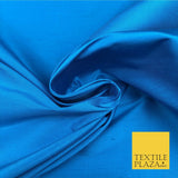 OVER 10 COLOURS - Luxury Fine Weave 100% PURE SILK Fabric - Dress Wedding Bridal
