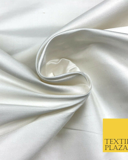 OVER 10 COLOURS - Luxury Fine Weave 100% PURE SILK Fabric - Dress Wedding Bridal
