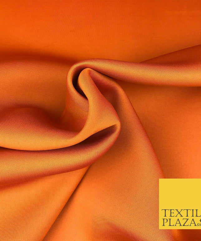 BURNT ORANGE Premium 2mm Neoprene Fabric - Scuba Dress Craft Cases 150cm 942