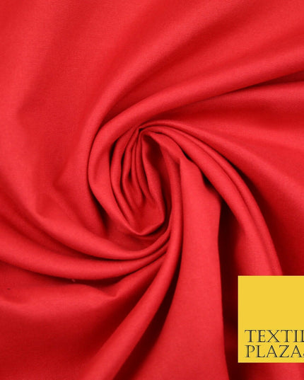Plain Smooth 100% Polyester 230cm EXTRA WIDE Sheeting Fabric Material 7 COLOURS
