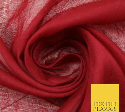 Plain Weave 100% COTTON MUSLIN MALMAL Soft Fabric Material F74 ALL COLOURS 44"