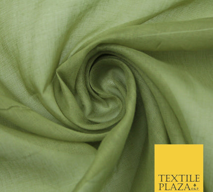 Plain Weave 100% COTTON MUSLIN MALMAL Soft Fabric Material F74 ALL COLOURS 44"