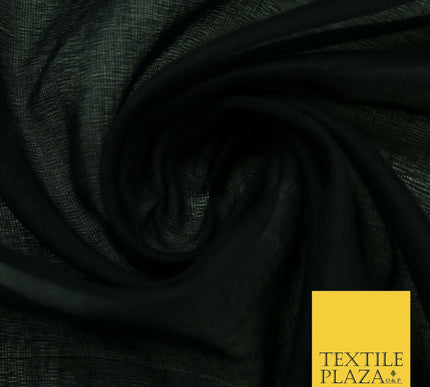 Plain Weave 100% COTTON MUSLIN MALMAL Soft Fabric Material F74 ALL COLOURS 44"