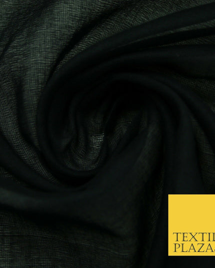Plain Weave 100% COTTON MUSLIN MALMAL Soft Fabric Material F74 ALL COLOURS 44"