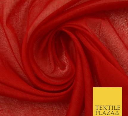 Plain Weave 100% COTTON MUSLIN MALMAL Soft Fabric Material F74 ALL COLOURS 44"