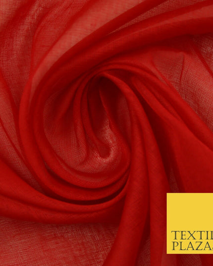 Plain Weave 100% COTTON MUSLIN MALMAL Soft Fabric Material F74 ALL COLOURS 44"