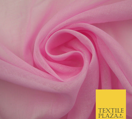 Plain Weave 100% COTTON MUSLIN MALMAL Soft Fabric Material F74 ALL COLOURS 44"