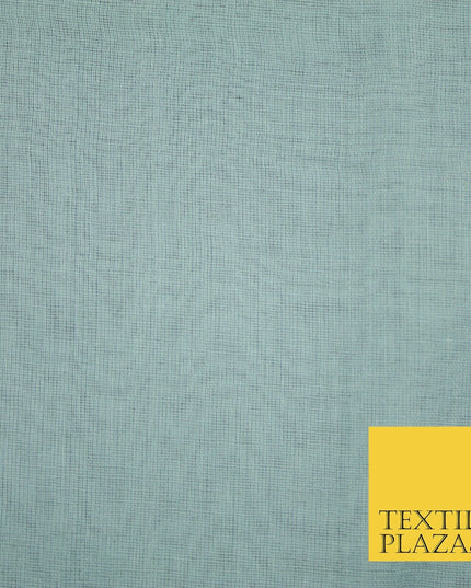 Plain Weave 100% COTTON MUSLIN MALMAL Soft Fabric Material F74 ALL COLOURS 44"