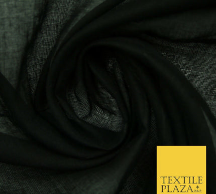 Plain Weave 100% COTTON MUSLIN MALMAL Soft Fabric Material F74 ALL COLOURS 44"