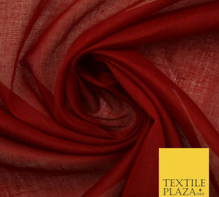 Plain Weave 100% COTTON MUSLIN MALMAL Soft Fabric Material F74 ALL COLOURS 44"