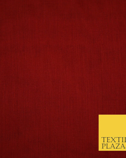 Plain Weave 100% COTTON MUSLIN MALMAL Soft Fabric Material F74 ALL COLOURS 44"