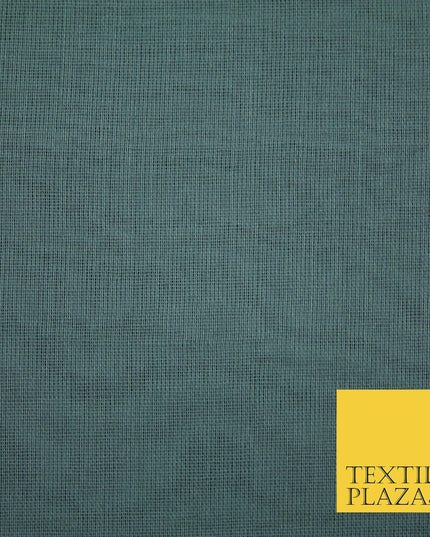 Plain Weave 100% COTTON MUSLIN MALMAL Soft Fabric Material F74 ALL COLOURS 44"