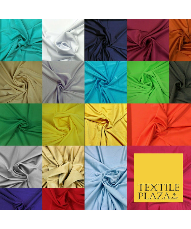 20 COLOURS Luxury Stretch Lycra Spandex Nylon Jersey Fabric Material Dancewear