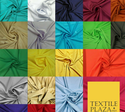20 COLOURS Luxury Stretch Lycra Spandex Nylon Jersey Fabric Material Dancewear