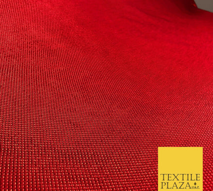 Red Lurex Textured Shimmer Fabric 2 Way Stretch Backdrop Dance Sparkle GG791