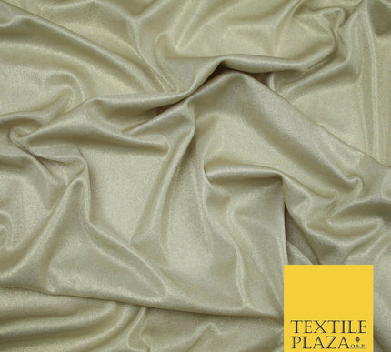 Luxury Nude Peach Champagne Gold Foil Slinky Stretch JerseyDress Fabric Backdrop