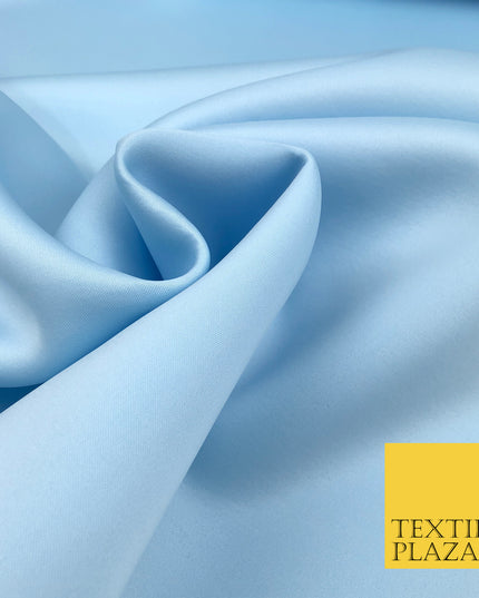 BABY BLUE Premium 2mm Neoprene Fabric Scuba Foam Dress Craft Cases 59" 1457