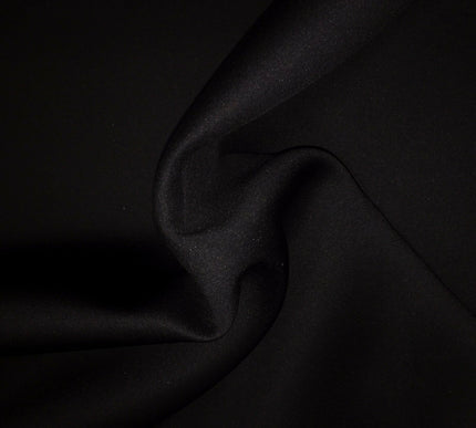 BLACK Premium 2mm Neoprene Fabric - Scuba Foam Cases Dress Craft 150cm - SB128