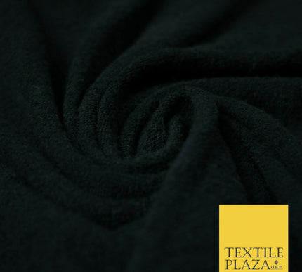 Light Plain Stretch One Sided Towelling (Terry) Fabric Jersey Knit Fabric 63"