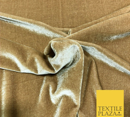 LUXURY High Quality English Plain Stretch Velvet Dress Fabric Over 18 Colours