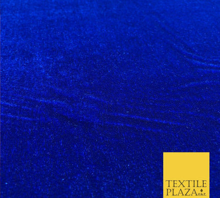 LUXURY High Quality English Plain Stretch Velvet Dress Fabric Over 18 Colours