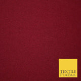 MAROON WINE Premium Plain 2mm Neoprene Fabric - Scuba Foam Material 150cm - 3869