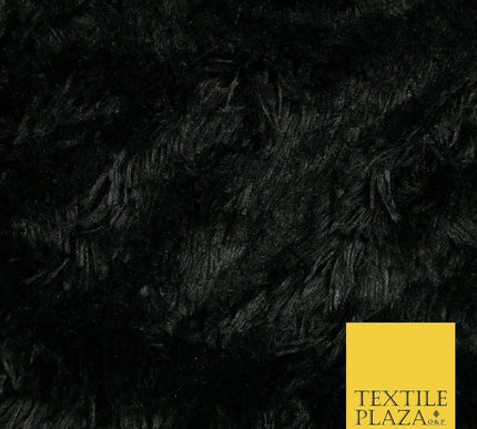 Premium Super Soft Long Hair Pile Fluffy Faux Fur Fabric Material 58" 4 COLOURS