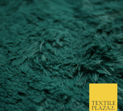 Premium Super Soft Long Hair Pile Fluffy Faux Fur Fabric Material 58" 4 COLOURS