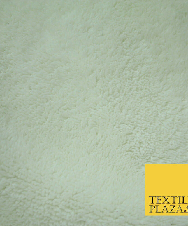 Lush Cream Sherpa Sheepskin Pink Suede Backed Short Pile Faux Fur Fabric 2295