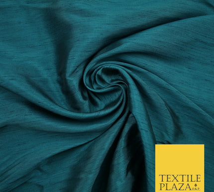High Quality Soft Faux Dupion Raw Silk Dress Bridal Craft Curtain Fabric 44"