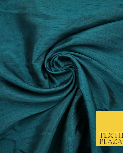 High Quality Soft Faux Dupion Raw Silk Dress Bridal Craft Curtain Fabric 44"