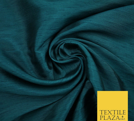 High Quality Soft Faux Dupion Raw Silk Dress Bridal Craft Curtain Fabric 44"