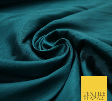 High Quality Soft Faux Dupion Raw Silk Dress Bridal Craft Curtain Fabric 44"