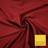 High Quality Soft Faux Dupion Raw Silk Dress Bridal Craft Curtain Fabric 44"