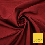 High Quality Soft Faux Dupion Raw Silk Dress Bridal Craft Curtain Fabric 44"