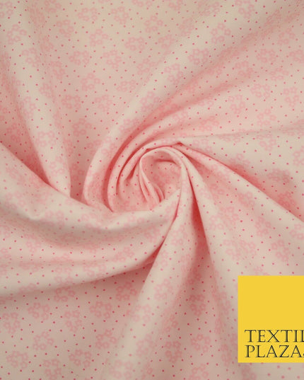 High Quality Floral Pure Cotton Lawn Flowers Print Fabric Summer Dress Craft 56"