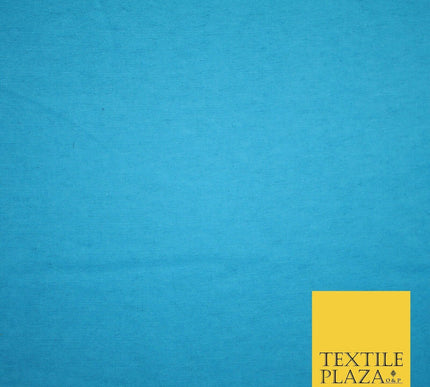 Plain Coloured Winceyette Soft 100% Brushed Cotton Fabric Flannel 90cm 7 COLOURS