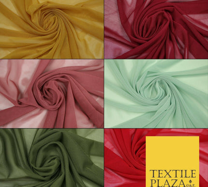 High Quality 4 Way Stretch Power Mesh Net Fabric Lingerie Costume Dance Material