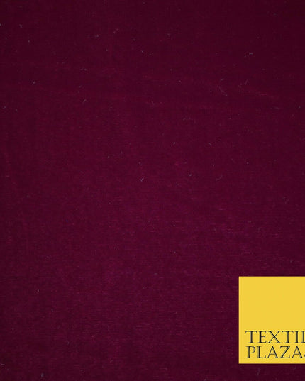 Luxury Soft Plain Micro Velvet Fabric Velour Dress Material Non-Stretch 42/44"