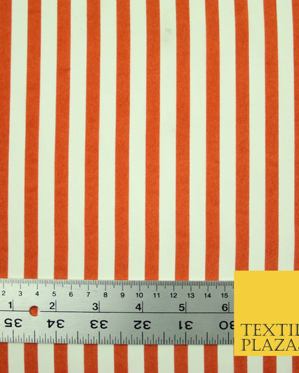Candy Striped Thin Lines Pinstripe Printed Crepe Polyester Dress Stripe Fabric